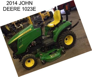 2014 JOHN DEERE 1023E