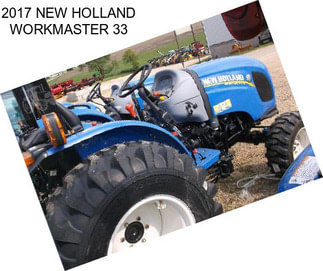 2017 NEW HOLLAND WORKMASTER 33