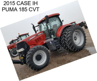 2015 CASE IH PUMA 185 CVT