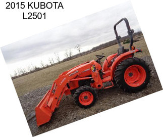 2015 KUBOTA L2501