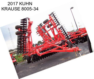 2017 KUHN KRAUSE 8005-34