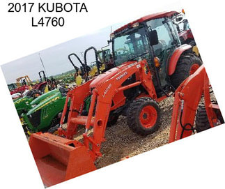 2017 KUBOTA L4760