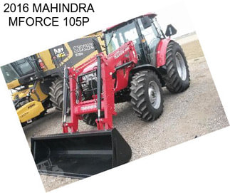 2016 MAHINDRA MFORCE 105P