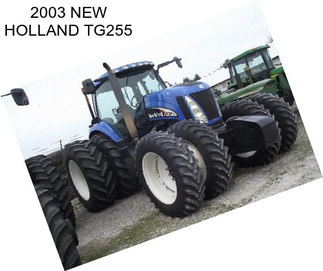 2003 NEW HOLLAND TG255