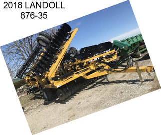 2018 LANDOLL 876-35