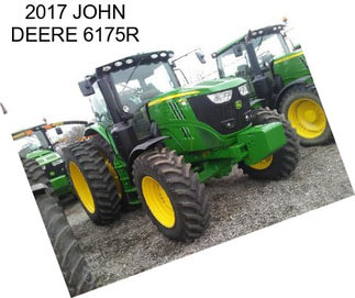 2017 JOHN DEERE 6175R