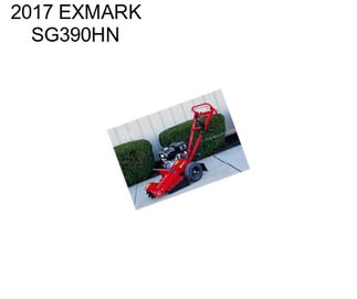 2017 EXMARK SG390HN