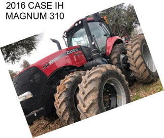 2016 CASE IH MAGNUM 310