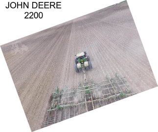 JOHN DEERE 2200