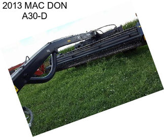 2013 MAC DON A30-D