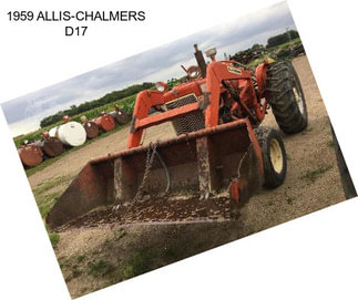 1959 ALLIS-CHALMERS D17