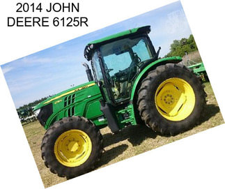 2014 JOHN DEERE 6125R