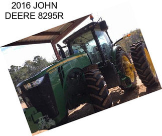 2016 JOHN DEERE 8295R