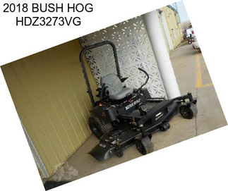 2018 BUSH HOG HDZ3273VG