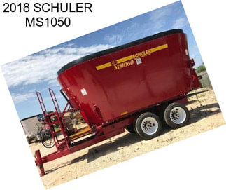 2018 SCHULER MS1050