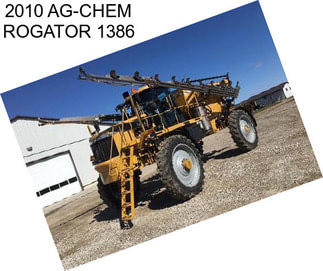 2010 AG-CHEM ROGATOR 1386