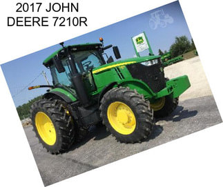 2017 JOHN DEERE 7210R