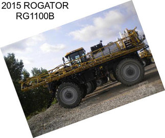 2015 ROGATOR RG1100B