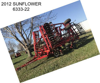 2012 SUNFLOWER 6333-22