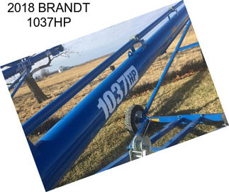 2018 BRANDT 1037HP