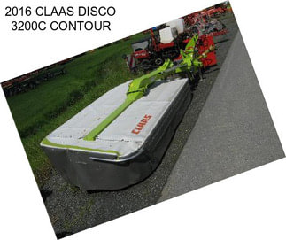 2016 CLAAS DISCO 3200C CONTOUR