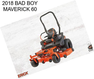 2018 BAD BOY MAVERICK 60