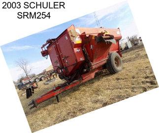 2003 SCHULER SRM254