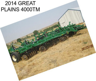 2014 GREAT PLAINS 4000TM