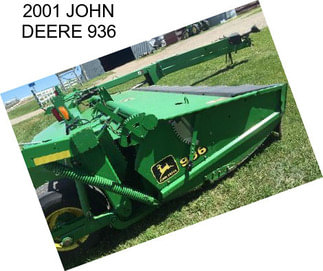 2001 JOHN DEERE 936