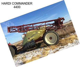 HARDI COMMANDER 4400