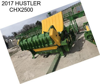 2017 HUSTLER CHX2500