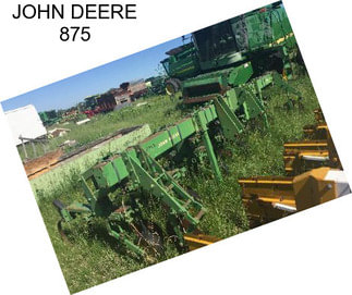 JOHN DEERE 875