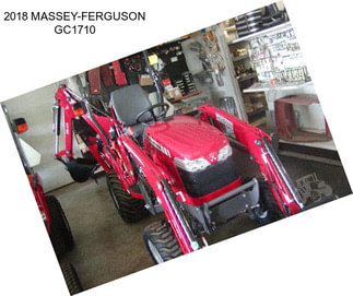 2018 MASSEY-FERGUSON GC1710