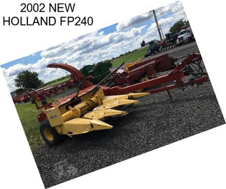 2002 NEW HOLLAND FP240