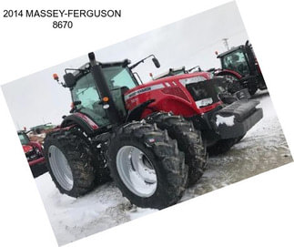 2014 MASSEY-FERGUSON 8670