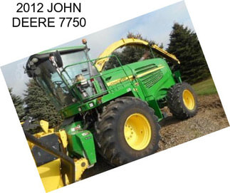 2012 JOHN DEERE 7750