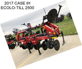 2017 CASE IH ECOLO-TILL 2500