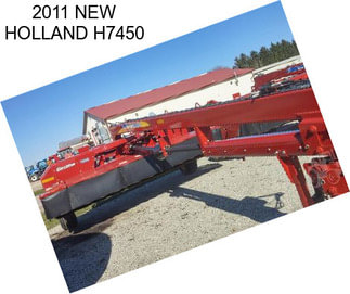 2011 NEW HOLLAND H7450