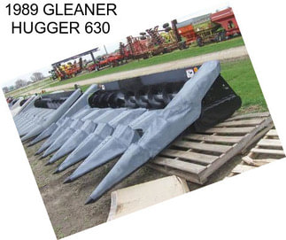 1989 GLEANER HUGGER 630