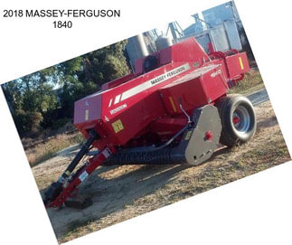 2018 MASSEY-FERGUSON 1840