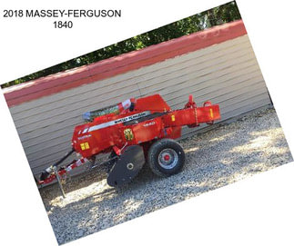 2018 MASSEY-FERGUSON 1840