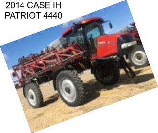 2014 CASE IH PATRIOT 4440