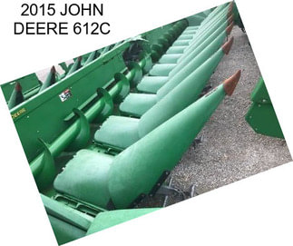 2015 JOHN DEERE 612C