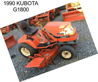 1990 KUBOTA G1800