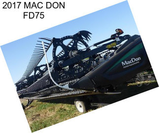 2017 MAC DON FD75