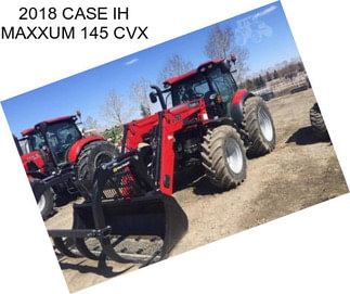 2018 CASE IH MAXXUM 145 CVX