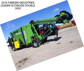 2018 FARESIN INDUSTRIES LEADER ECOMODE DOUBLE 3000