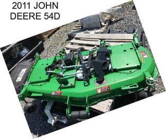 2011 JOHN DEERE 54D