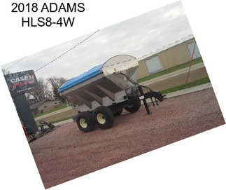 2018 ADAMS HLS8-4W