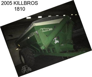 2005 KILLBROS 1810